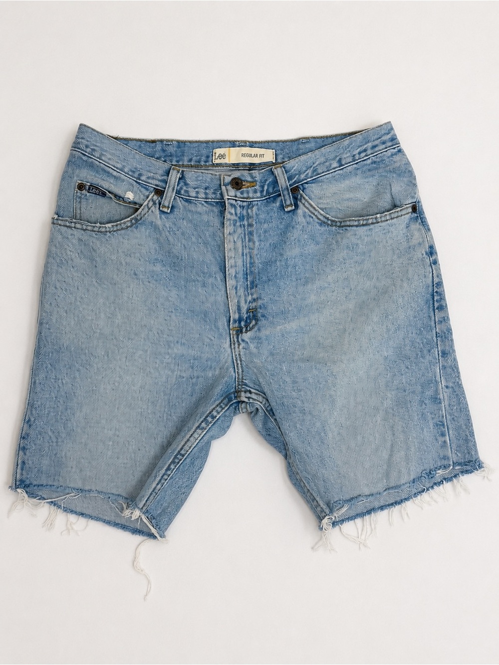 LEE Light Blue Cutoff Denim Shorts